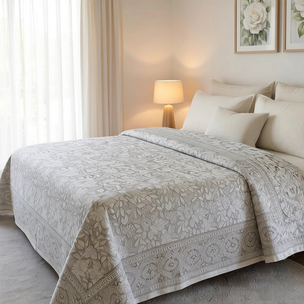 Percale Cotton King Bedspread / 100932