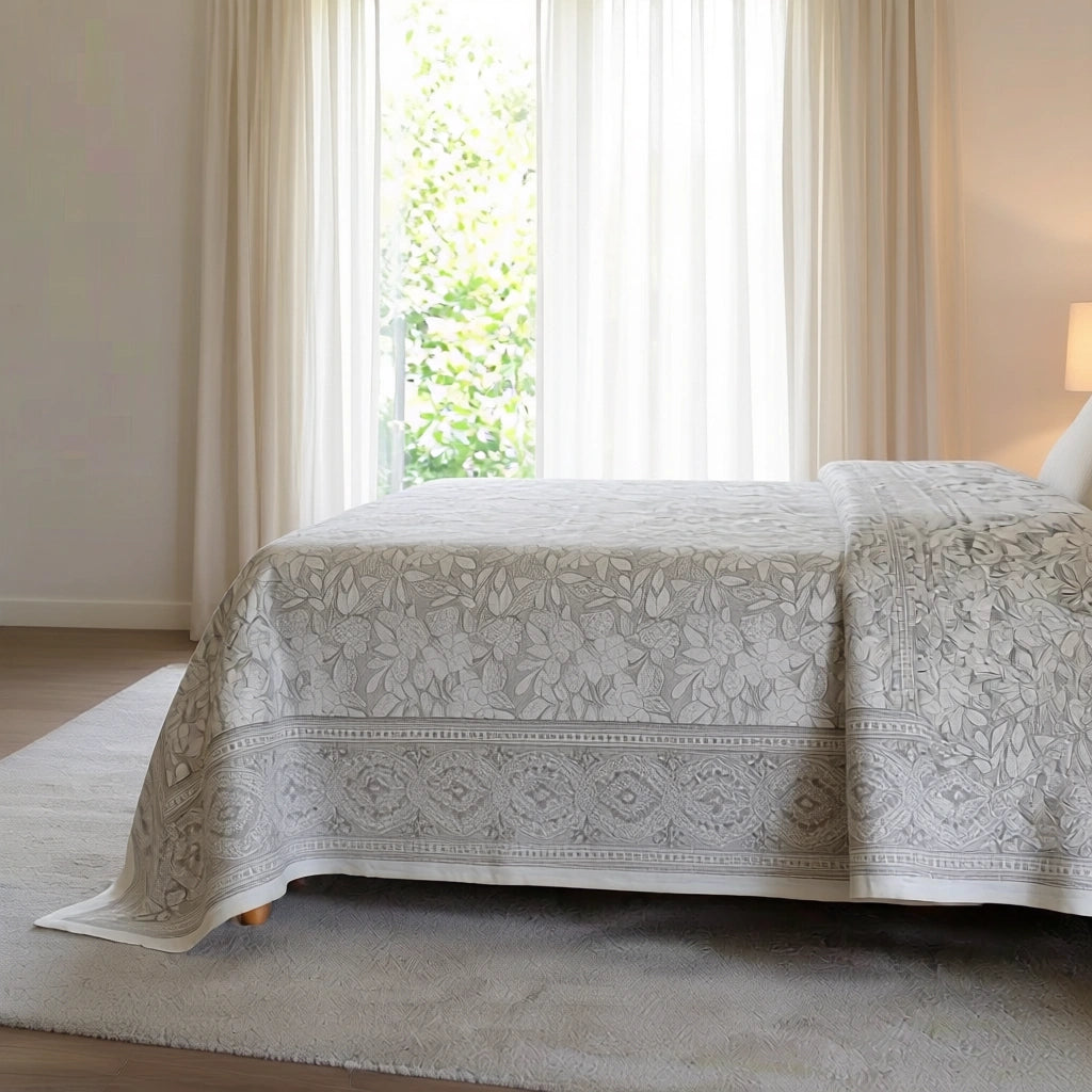 Percale Cotton King Bedspread / 100932