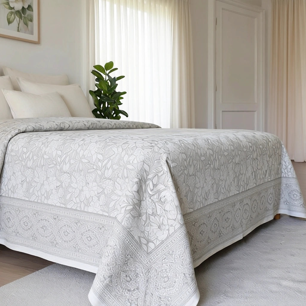 Percale Cotton King Bedspread / 100932