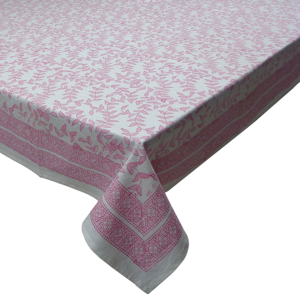 12 Seater Tablecloth ‚Äì 180x340 cms | Blush Pink Harmony 202406