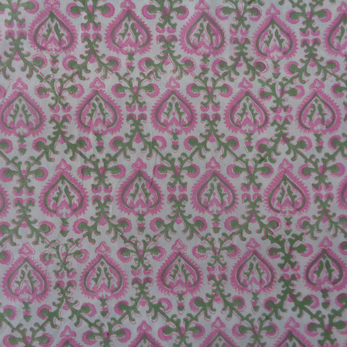 12 Seater Tablecloth ‚Äì 180x340 cms | Mughal Pink Green 202520