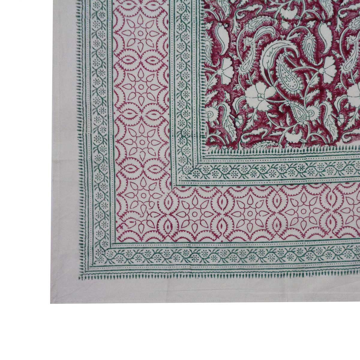 12 Seater Tablecloth ‚Äì 180x340 cms | Paisley Rose Vine 504851