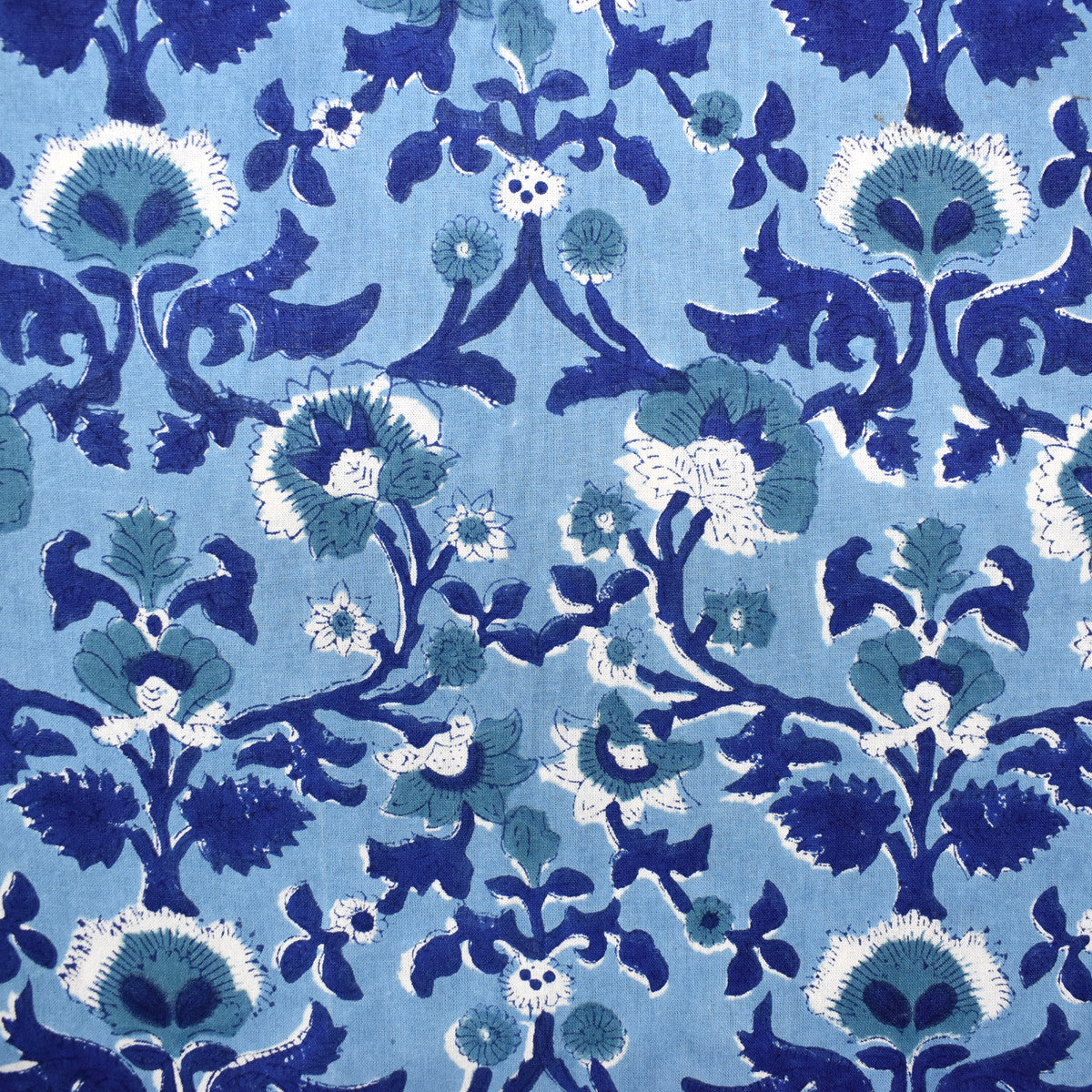 12 Seater Tablecloth ‚Äì 180x340 cms | Rukhsana Blue Bell 202402