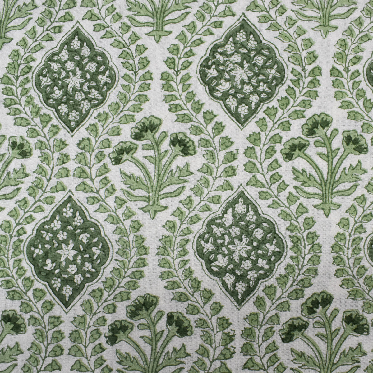12 Seater Tablecloth ‚Äì 180x340 cms | Trellis Shale Green 202517