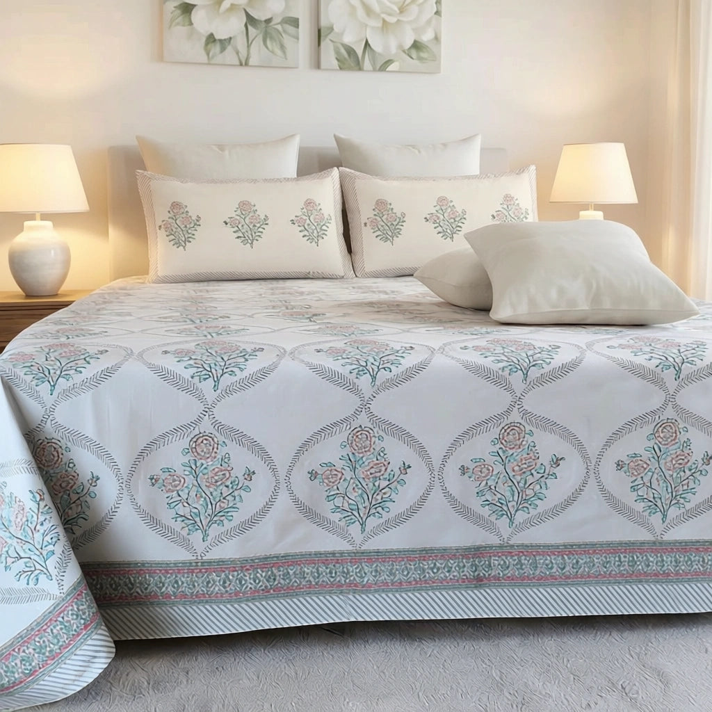 Fine Cotton King Bed Sheets  | 200796