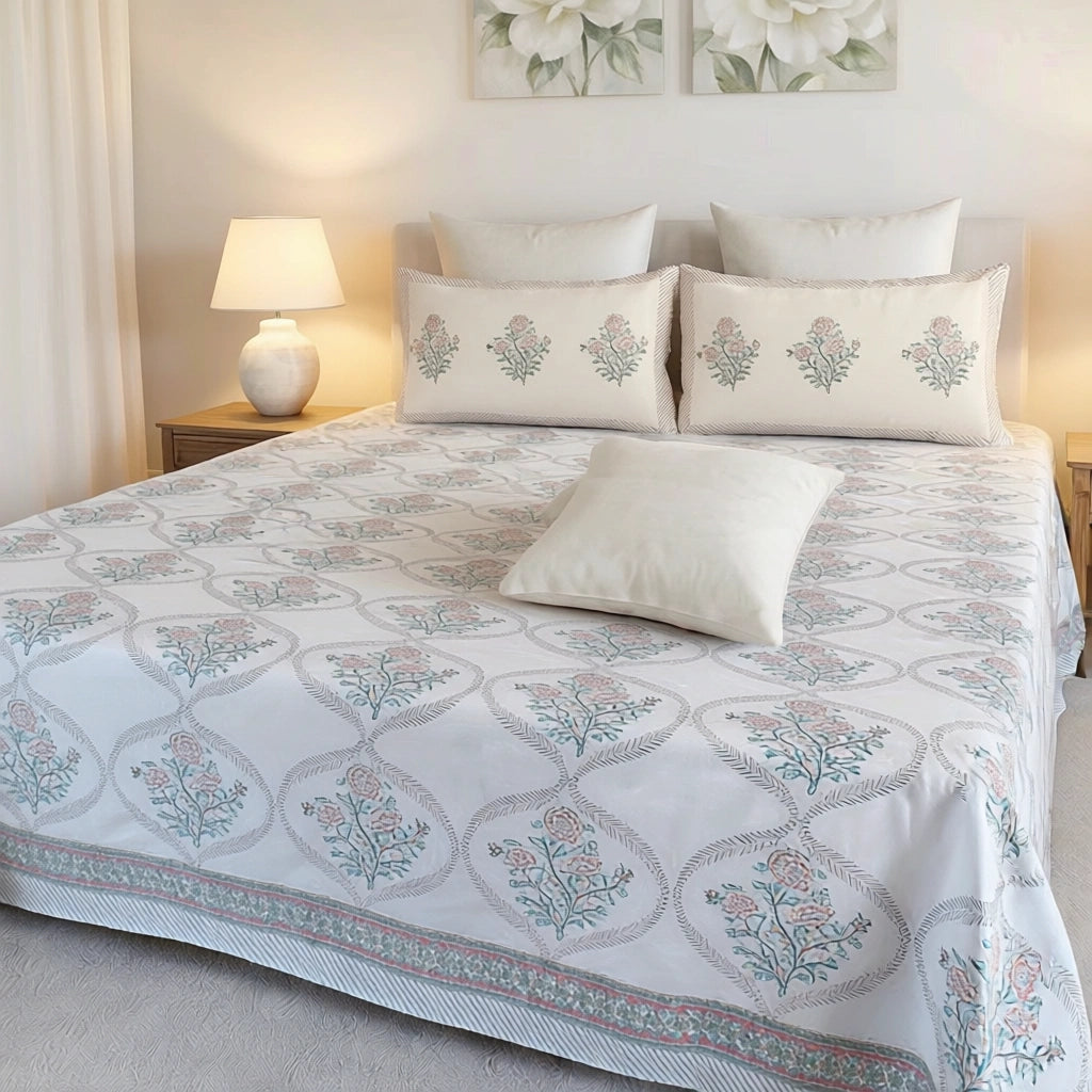 Fine Cotton King Bed Sheets  | 200796