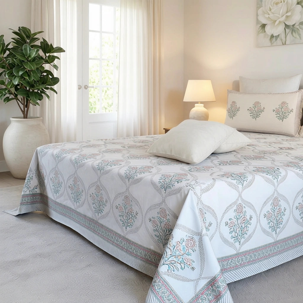 Fine Cotton King Bed Sheets  | 200796