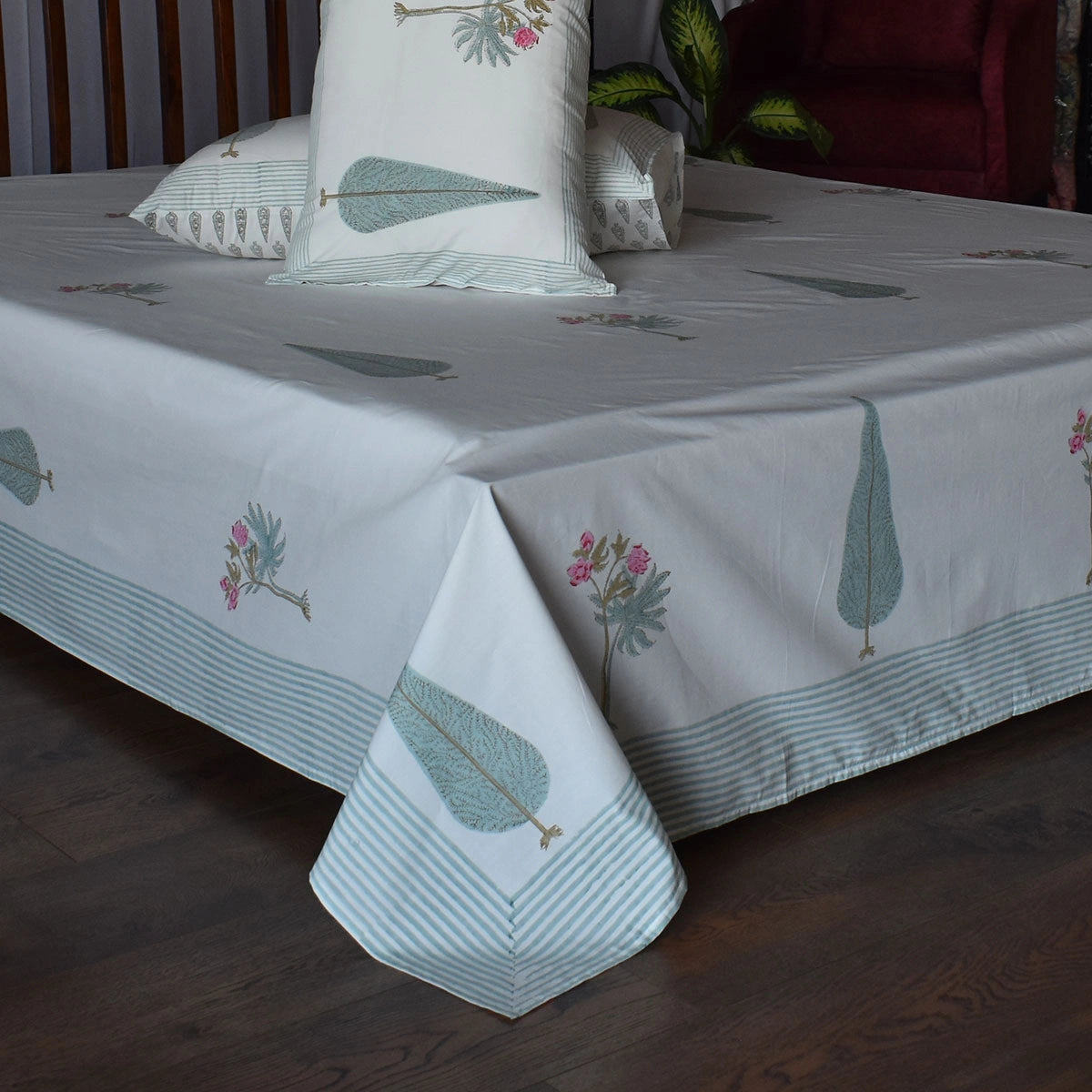 Fine Percale Cotton King Bedding Set  | 200805