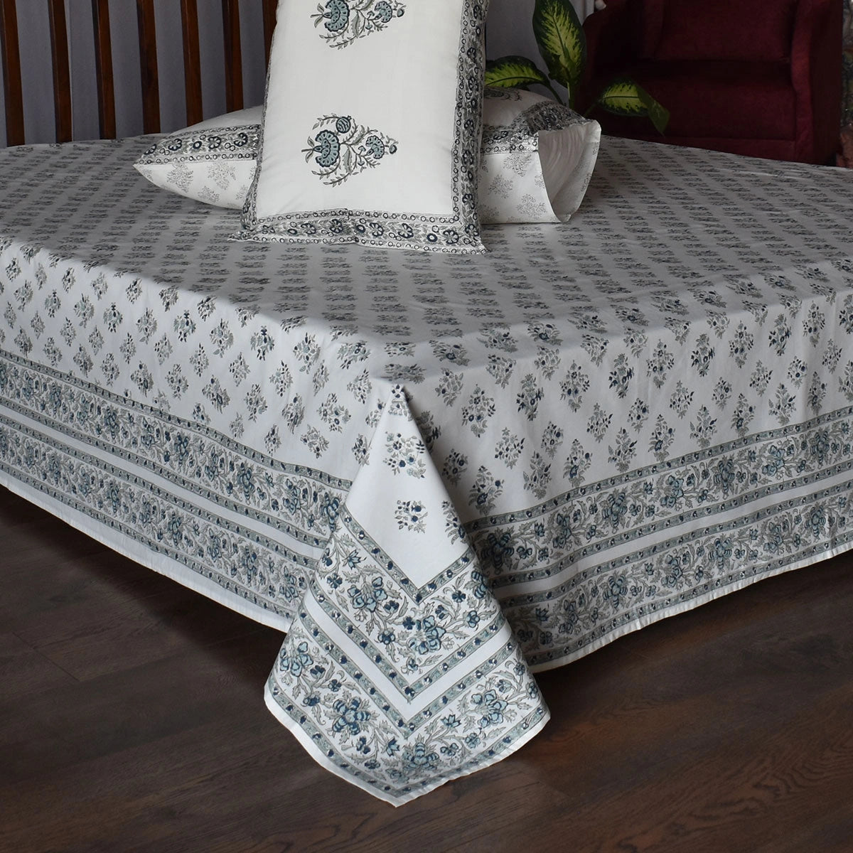 Eco-Friendly Natural Dyed King Sheet Set  | 200818
