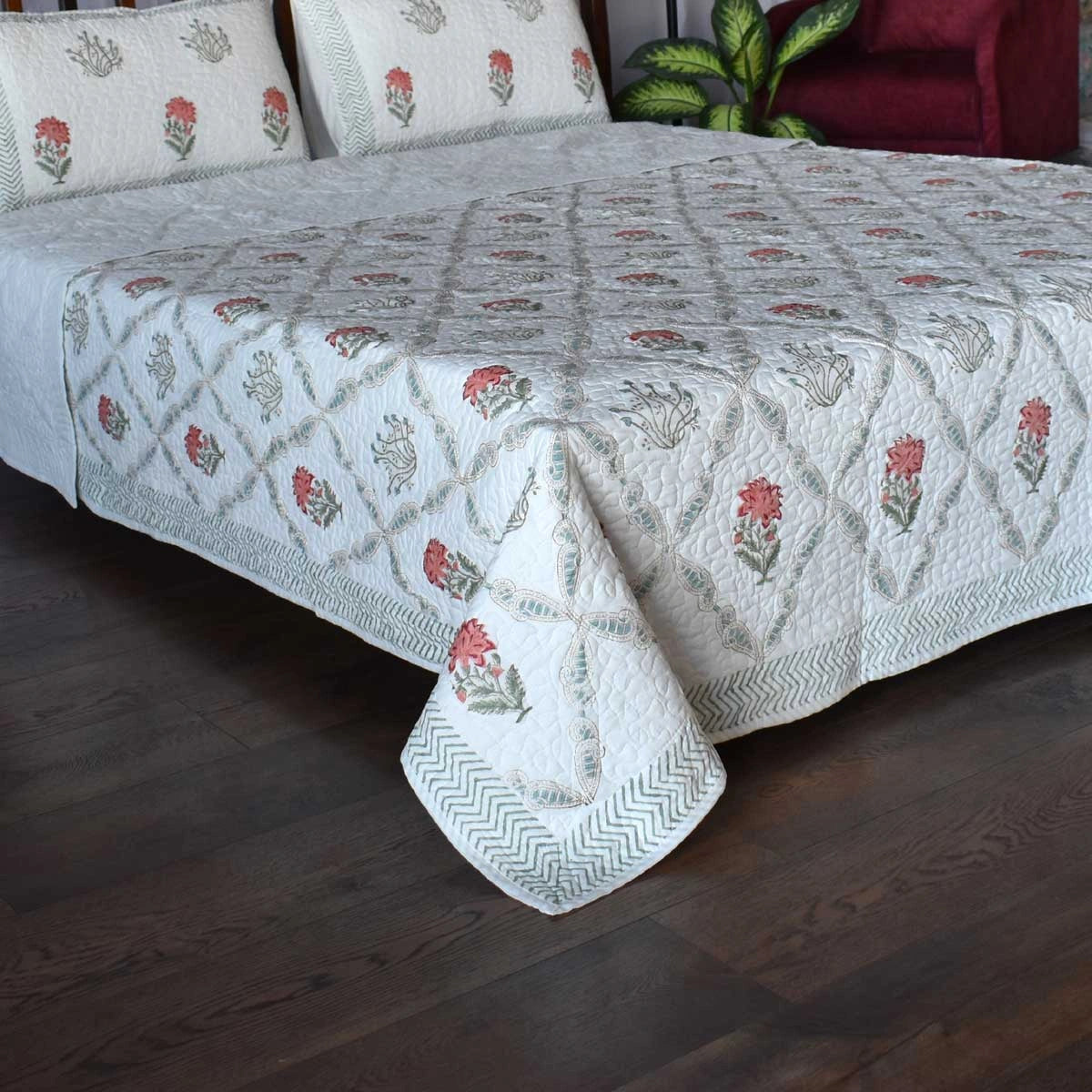 Natural Dye Bedspread | 202423