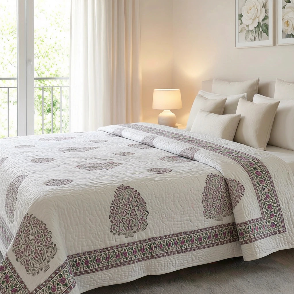Cotton Quilted Bedspread Queen | 202424
