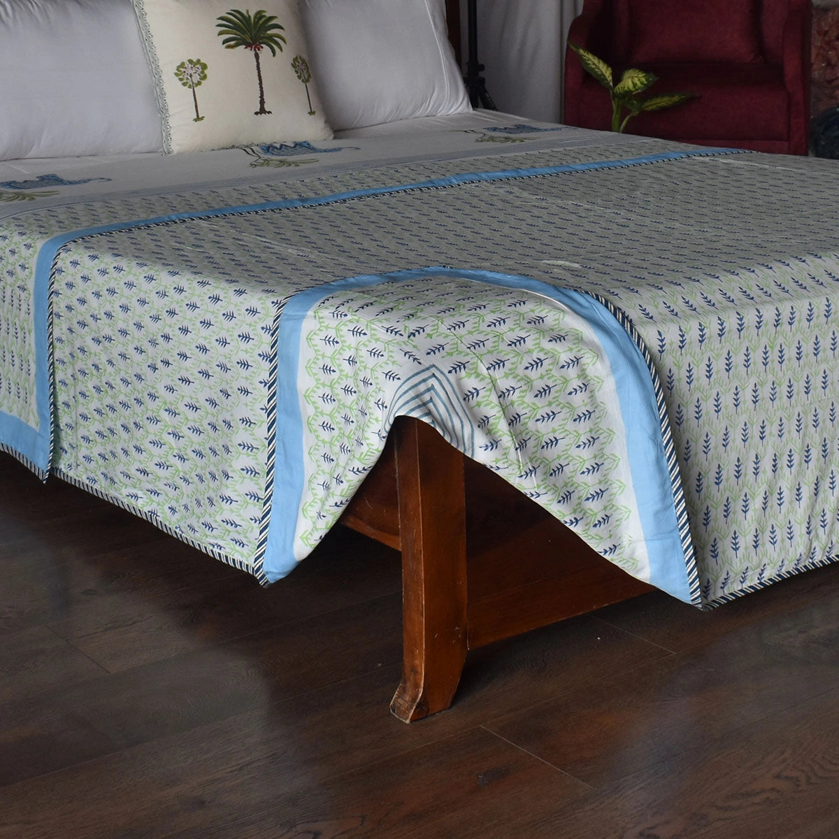 Hand Block Printed Double Dohar 20260801
