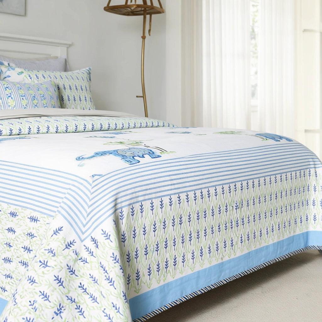 Hand Block Printed Double Dohar 20260801