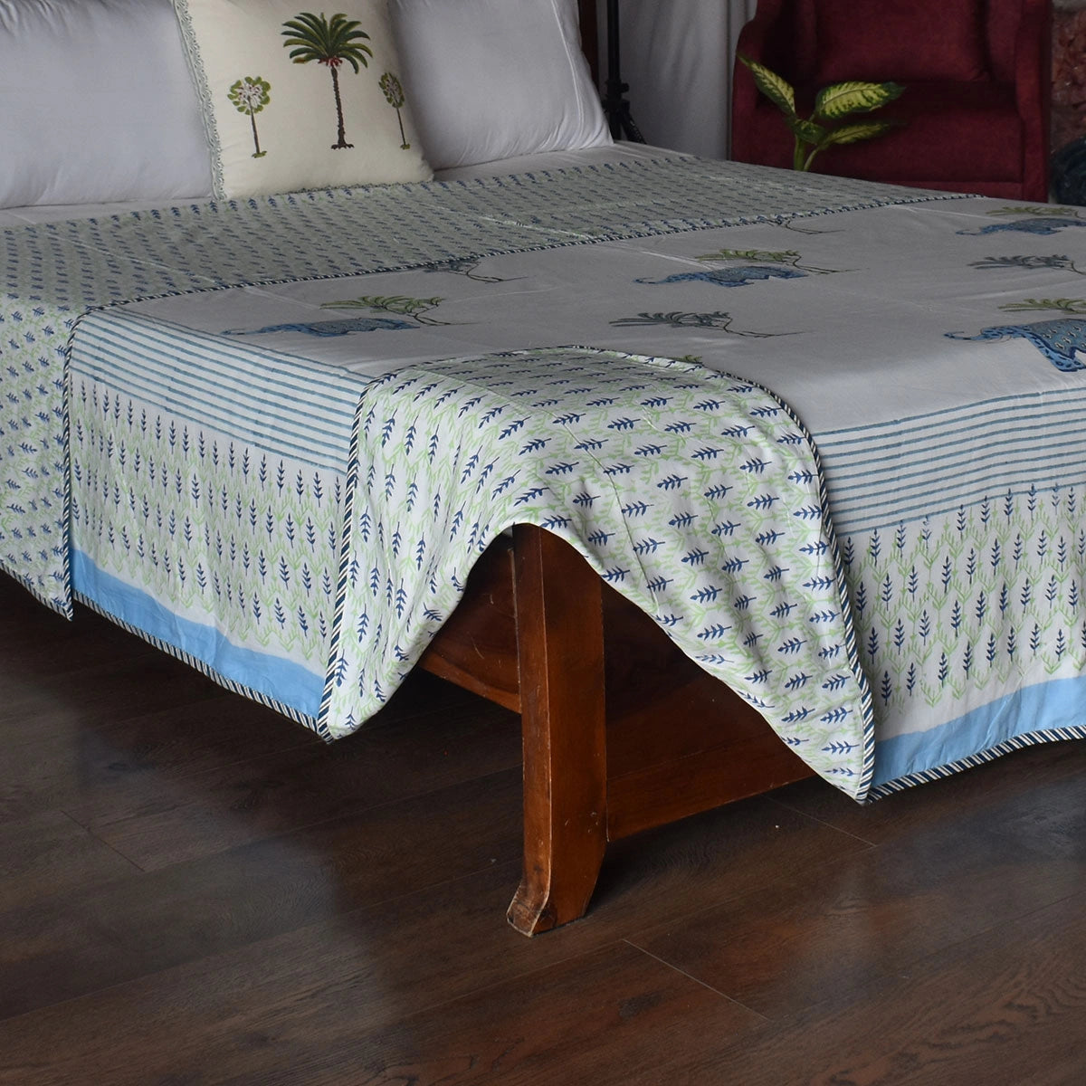 Hand Block Printed Double Dohar 20260801