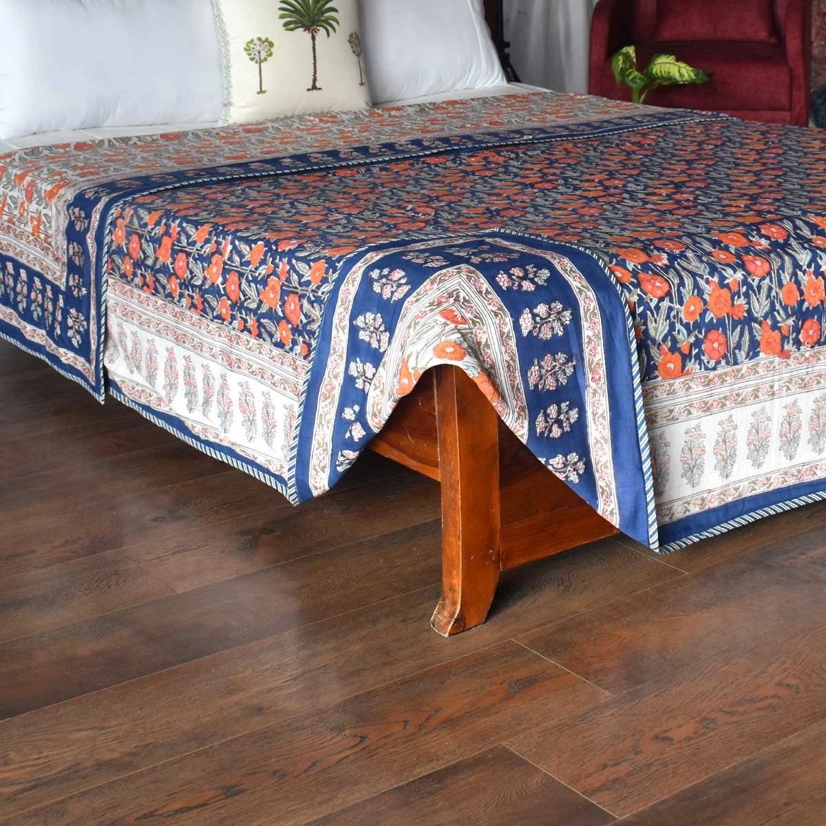 Floral Print Double Dohar | 20260810