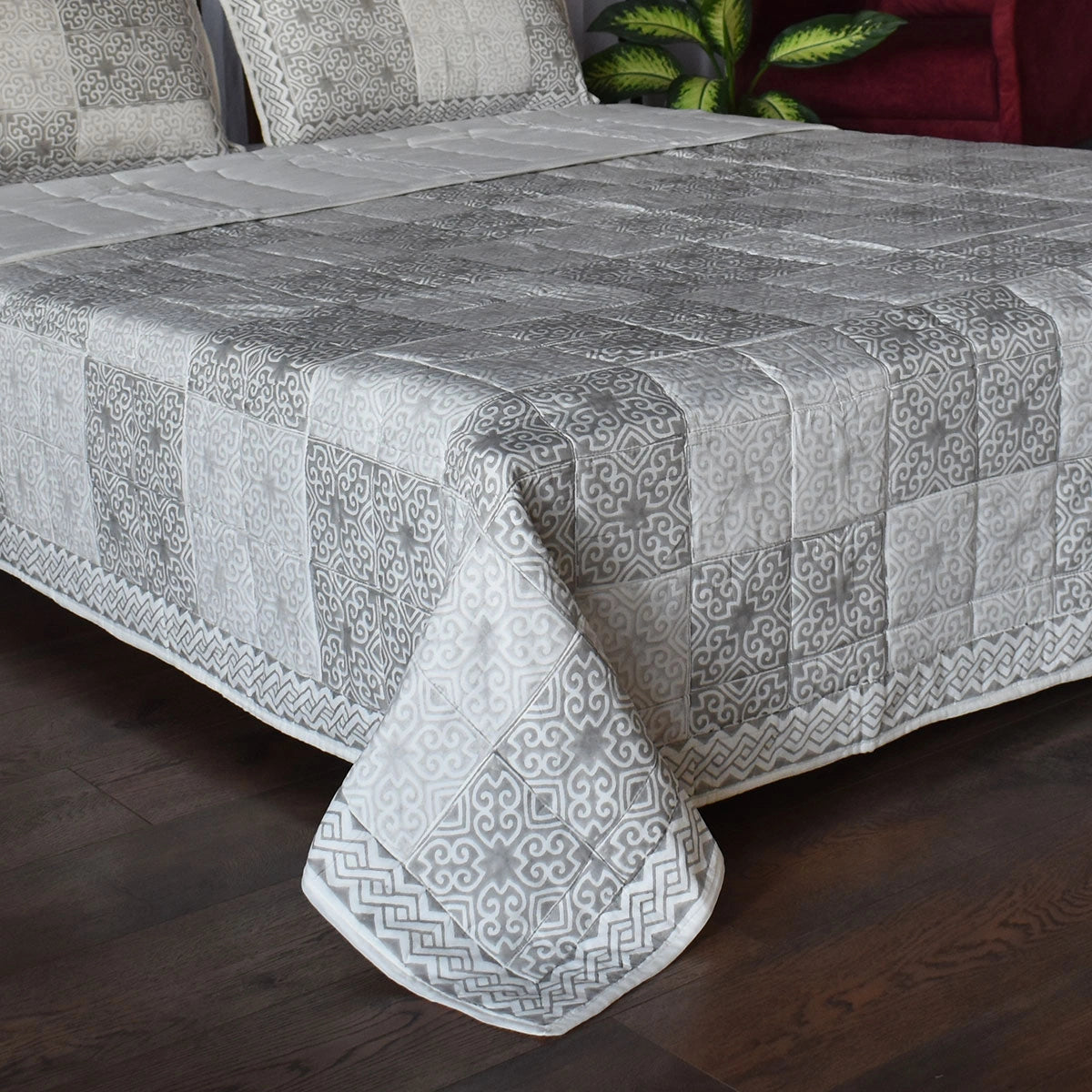 Traditional Indian Block Print Bedspread | 206457