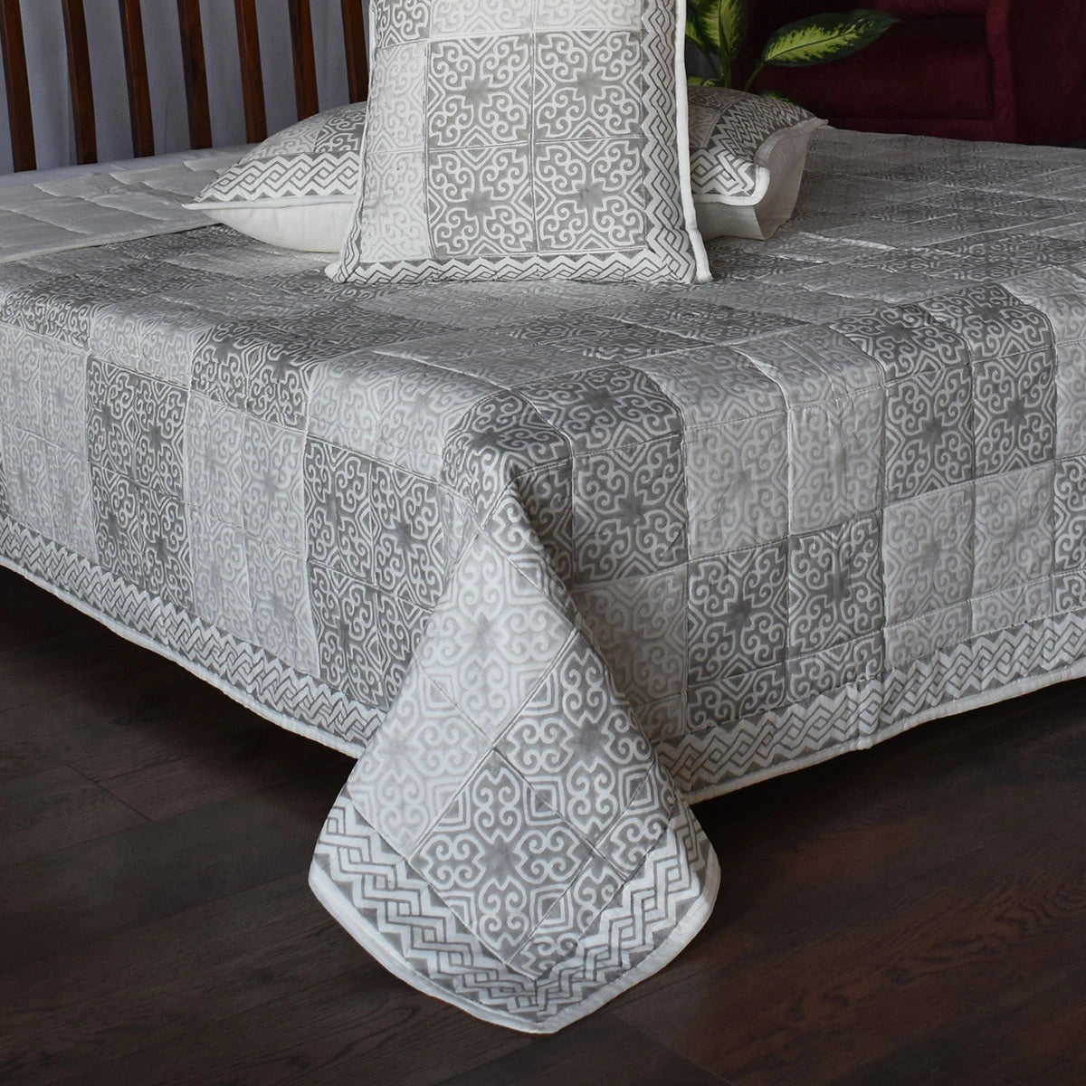 Traditional Indian Block Print Bedspread | 206457