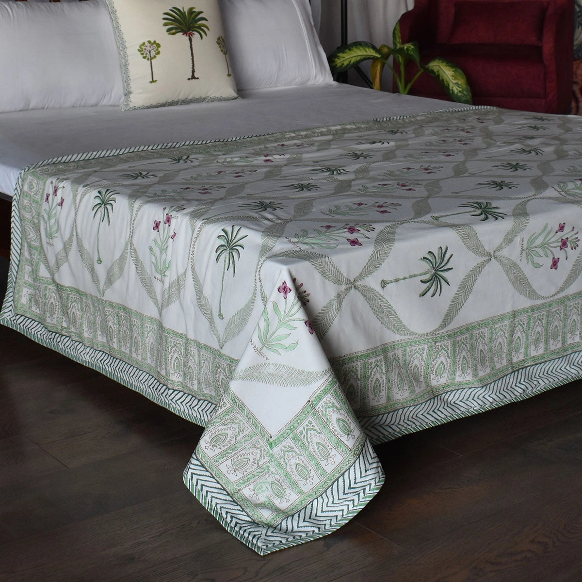 Jaipuri Hand Block Printed Single Dohar | 260522