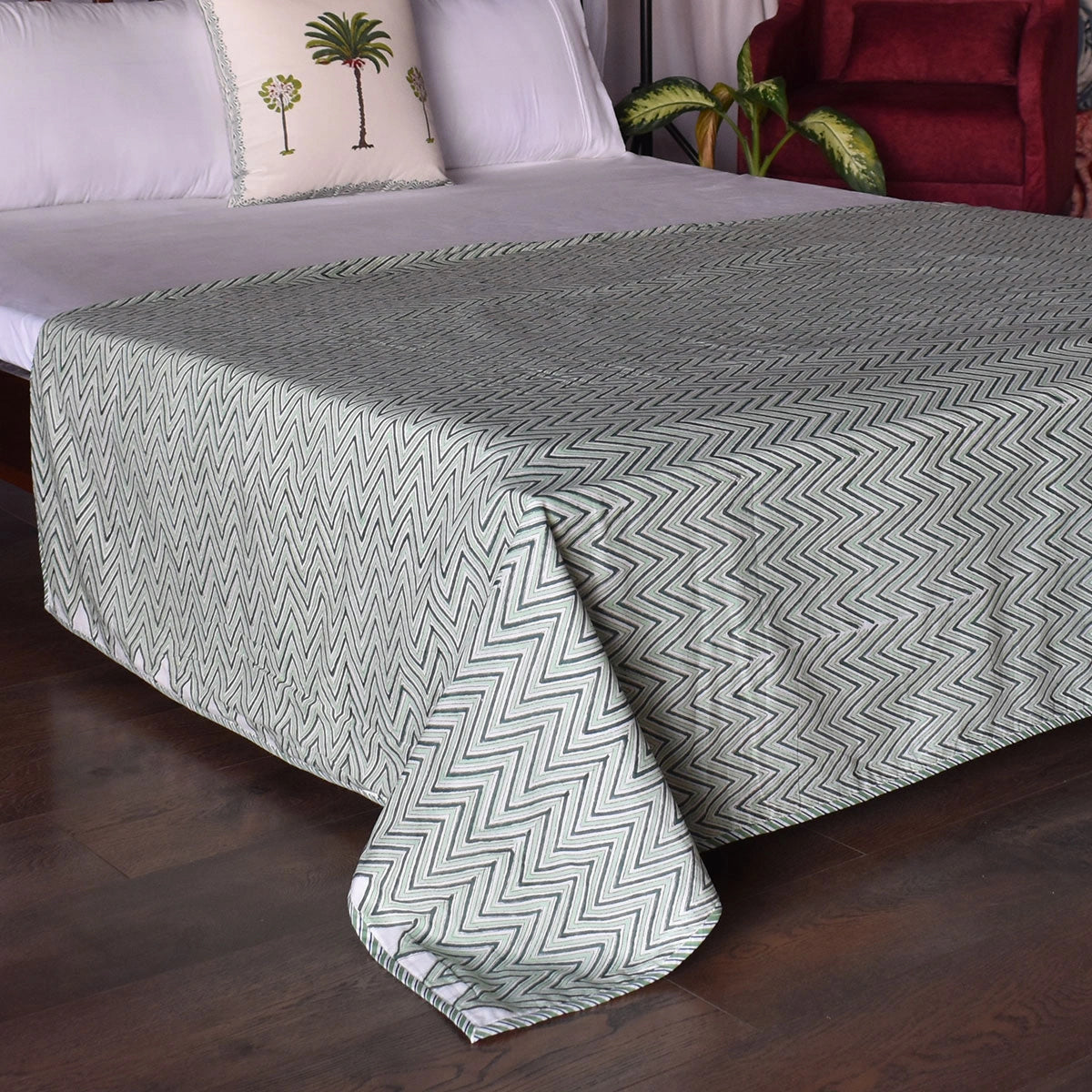 Jaipuri Hand Block Printed Single Dohar | 260522