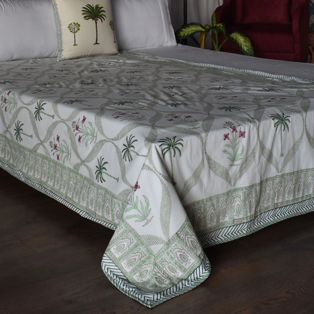 Jaipuri Hand Block Printed Single Dohar | 260522