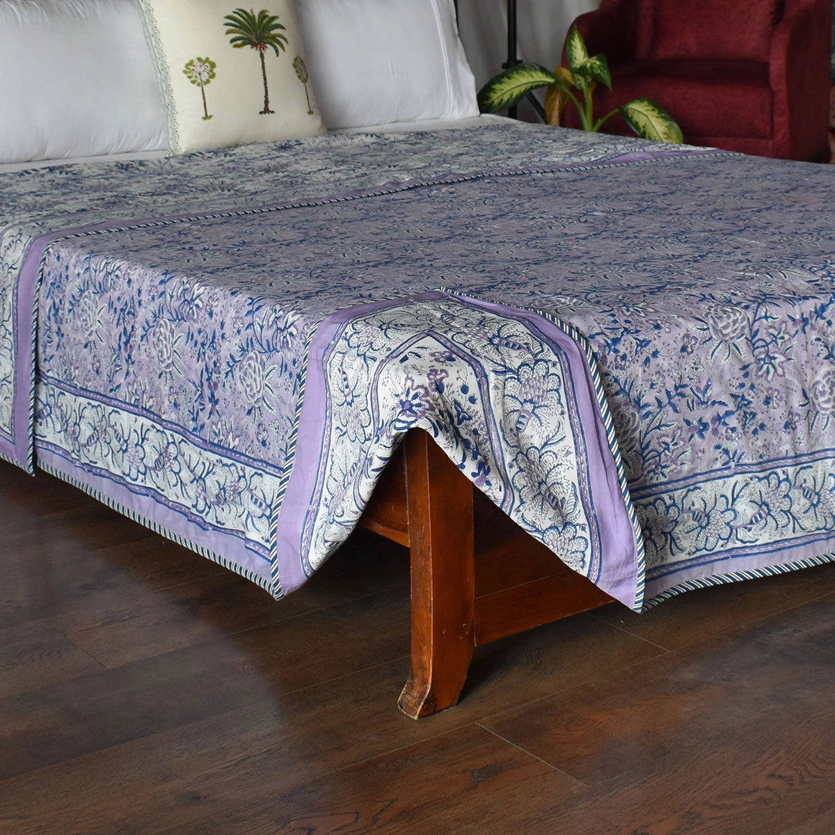 Hand Block Printed Double Dohar | 260609