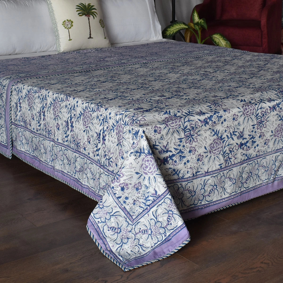 Hand Block Printed Double Dohar | 260609