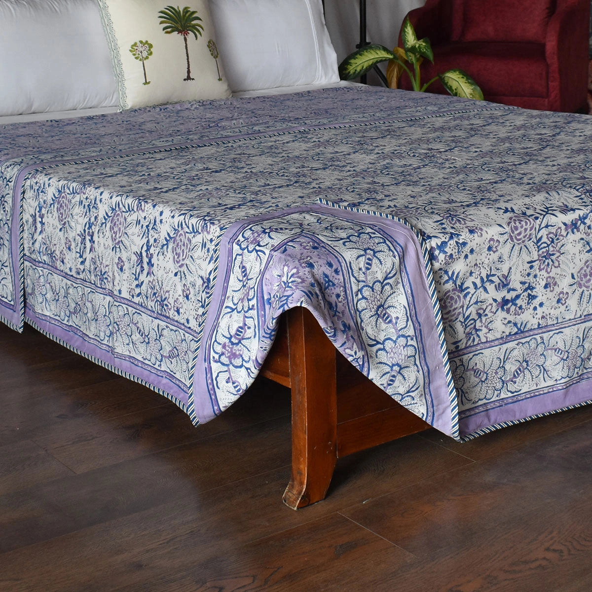 Hand Block Printed Double Dohar | 260609
