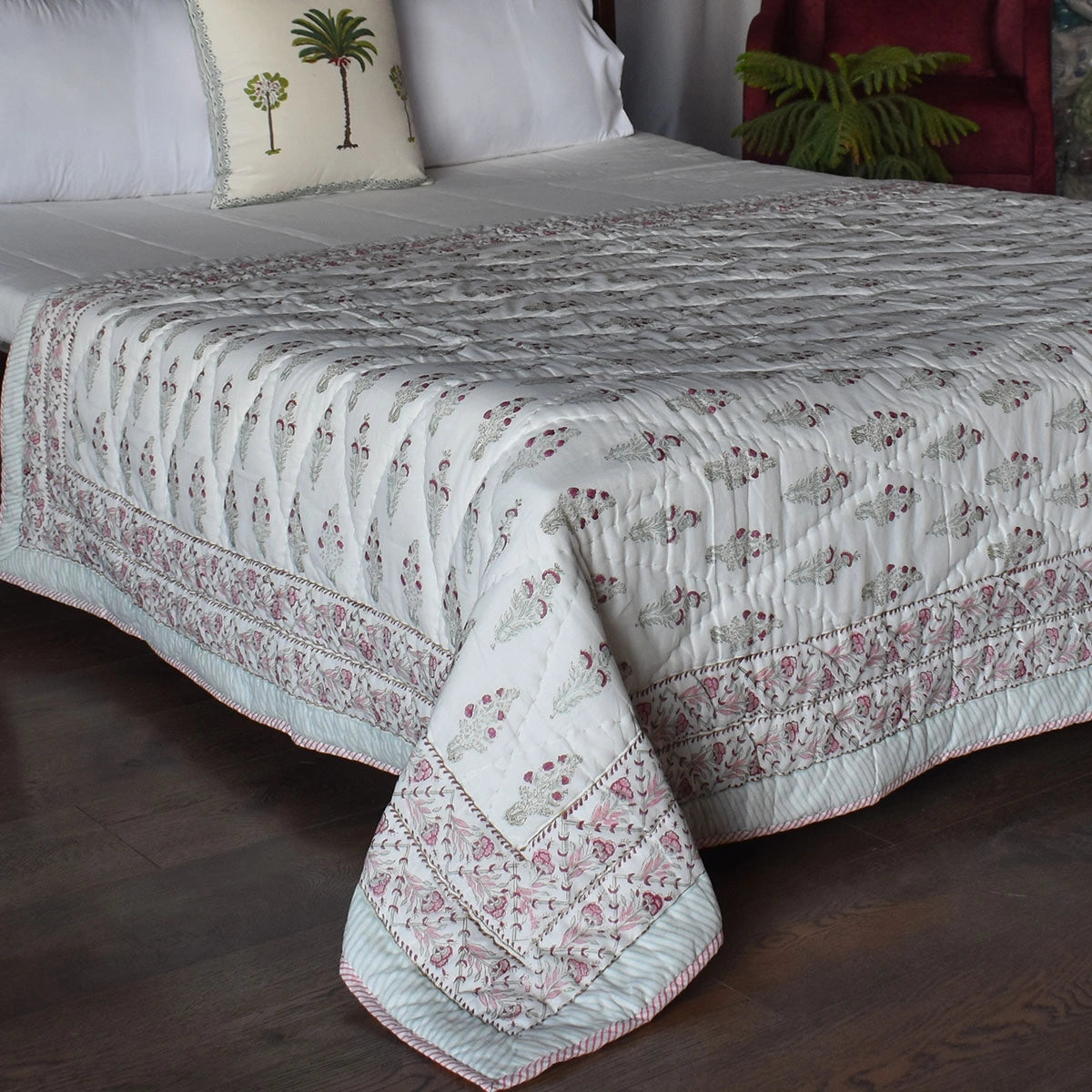 Jaipur Quilt For Single Bed