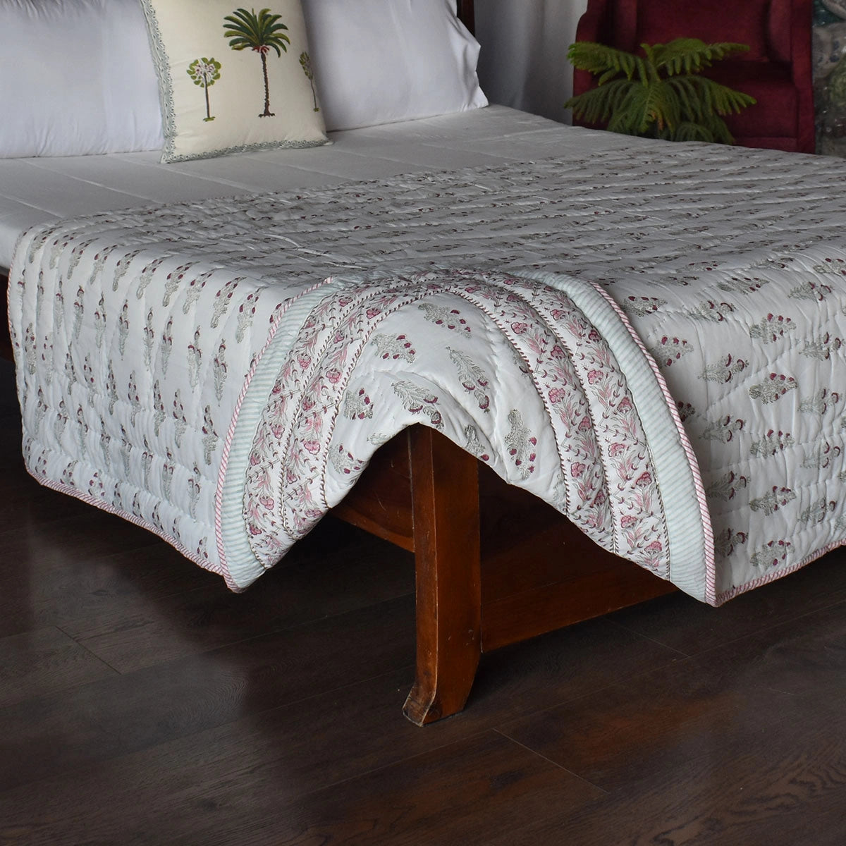 Jaipur Quilt For Single Bed