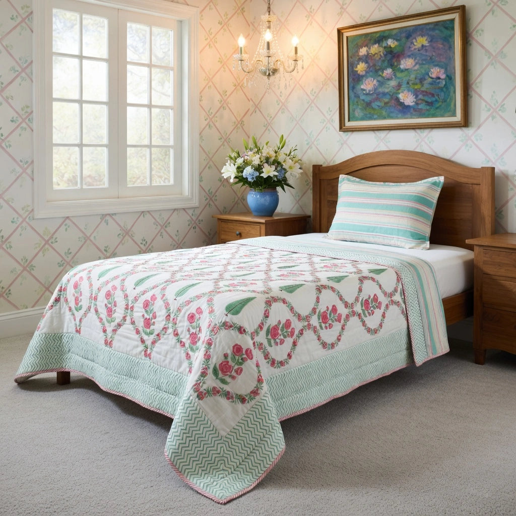 Jaipuri Razai Single Bed