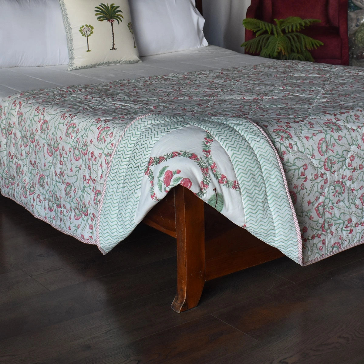 Jaipuri Razai Single Bed