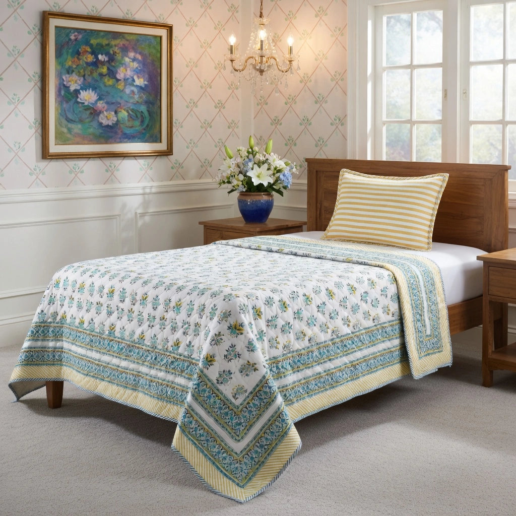 Lightweight summer quilt Size Single