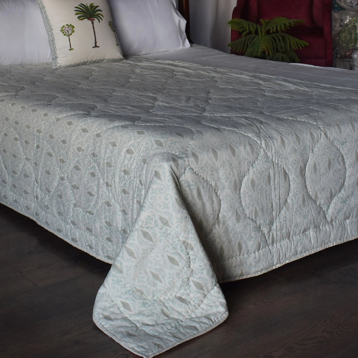 Hand Block Print Quilt Single
