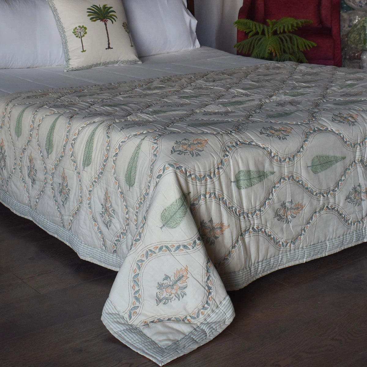 Eco-Friendly Natural Dyed Single Bedding