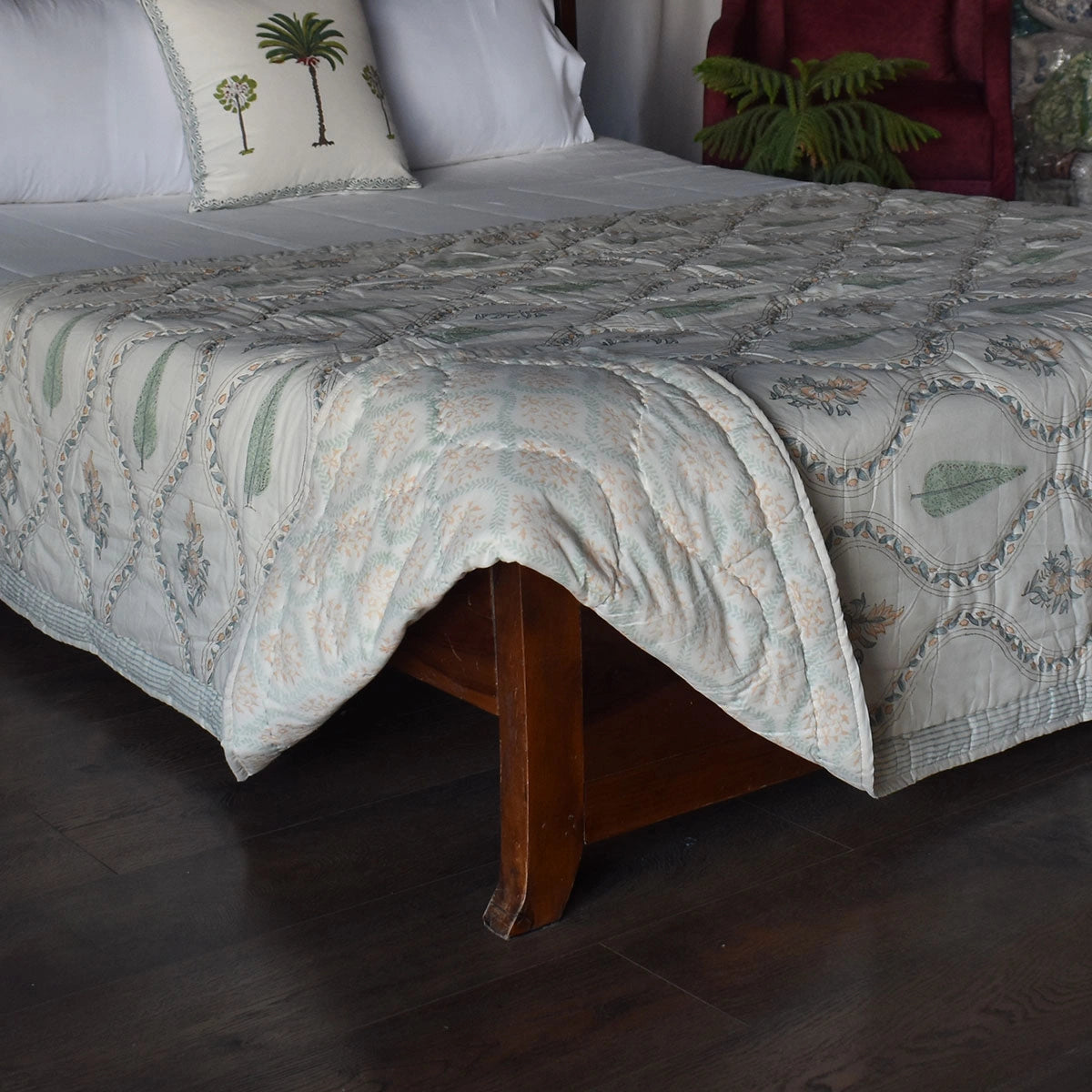 Eco-Friendly Natural Dyed Single Bedding