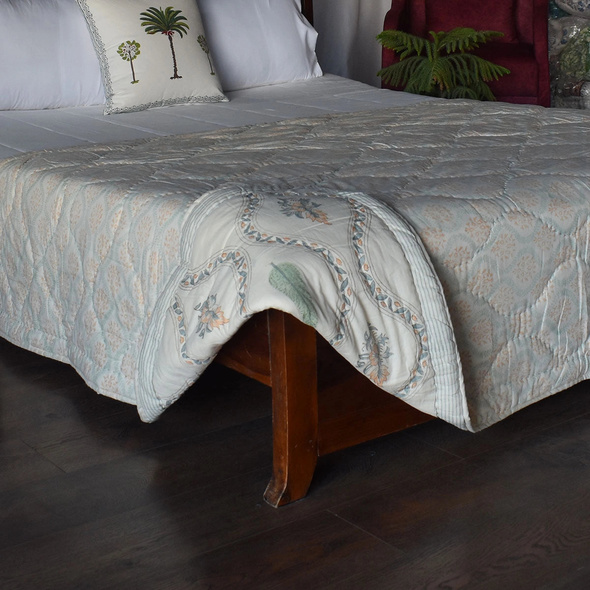 Eco-Friendly Natural Dyed Single Bedding