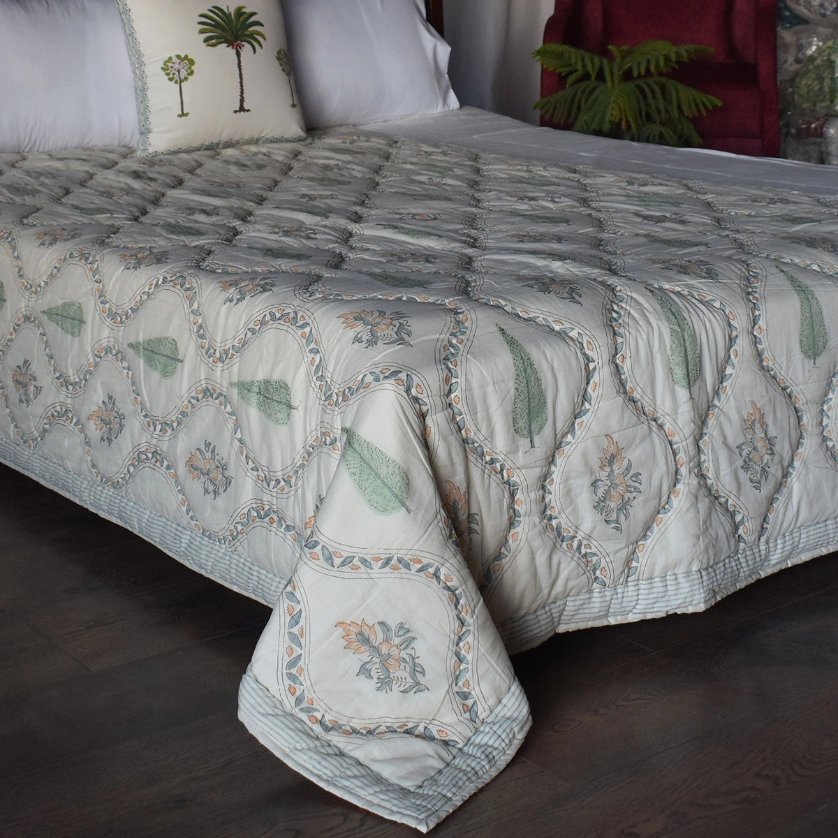 Eco-Friendly Natural Dyed Single Bedding