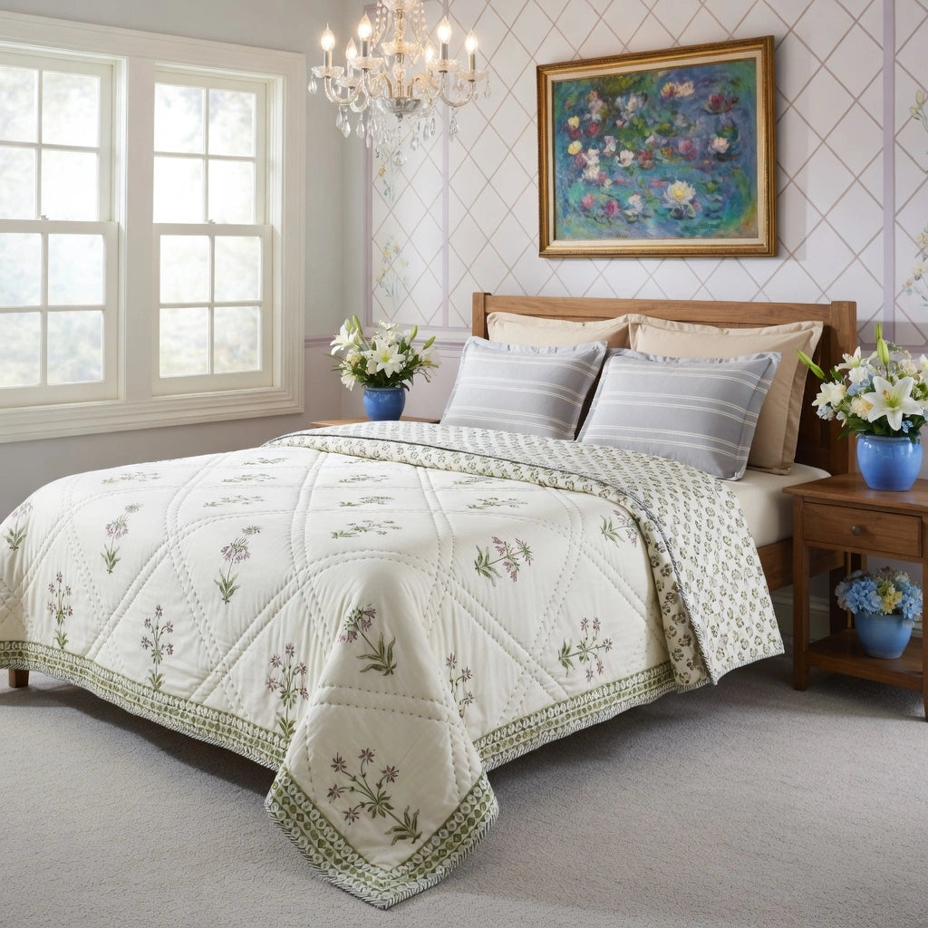 Jaipur Quilt For Double Bed