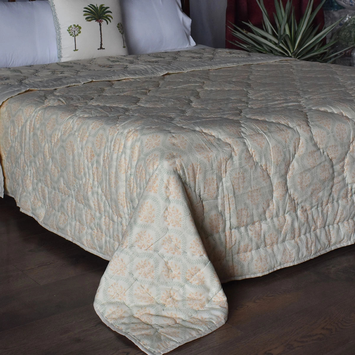 90 X 108 Inch Cotton Double Quilt