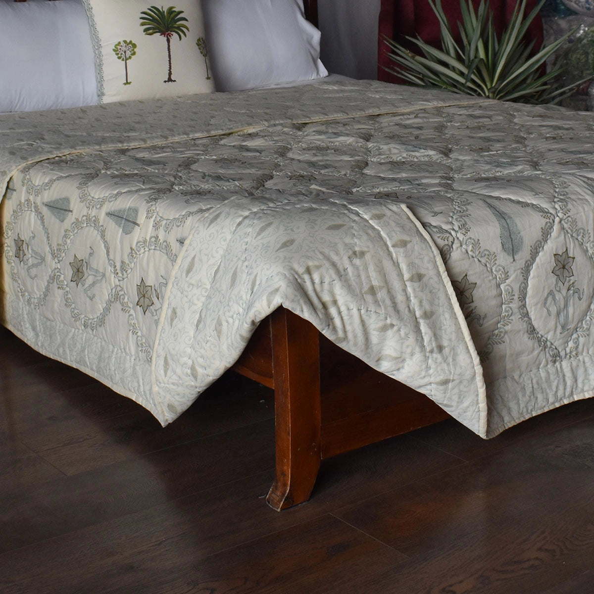 Sustainable handmade quilt double