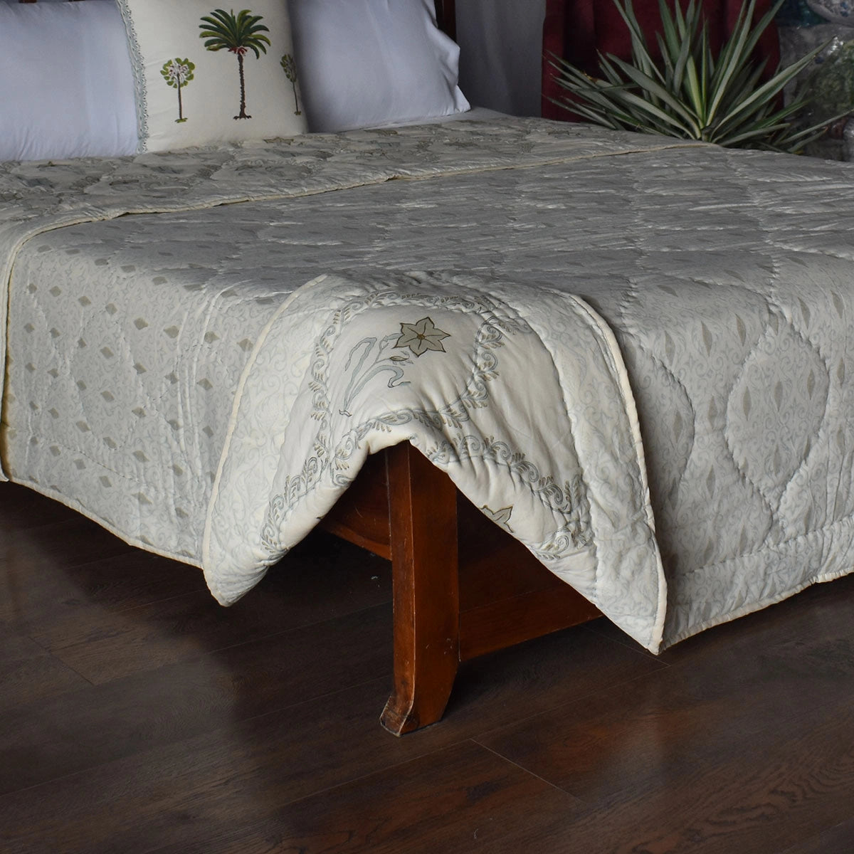 Sustainable handmade quilt double