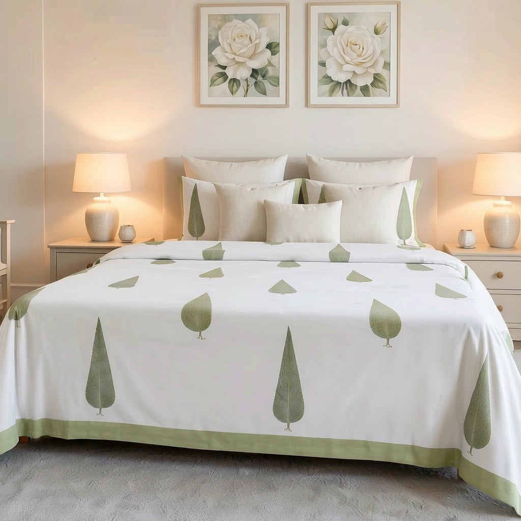 Percale King Size Sheet Set