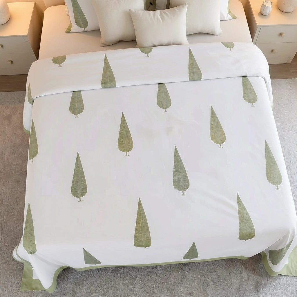 Percale King Size Sheet Set