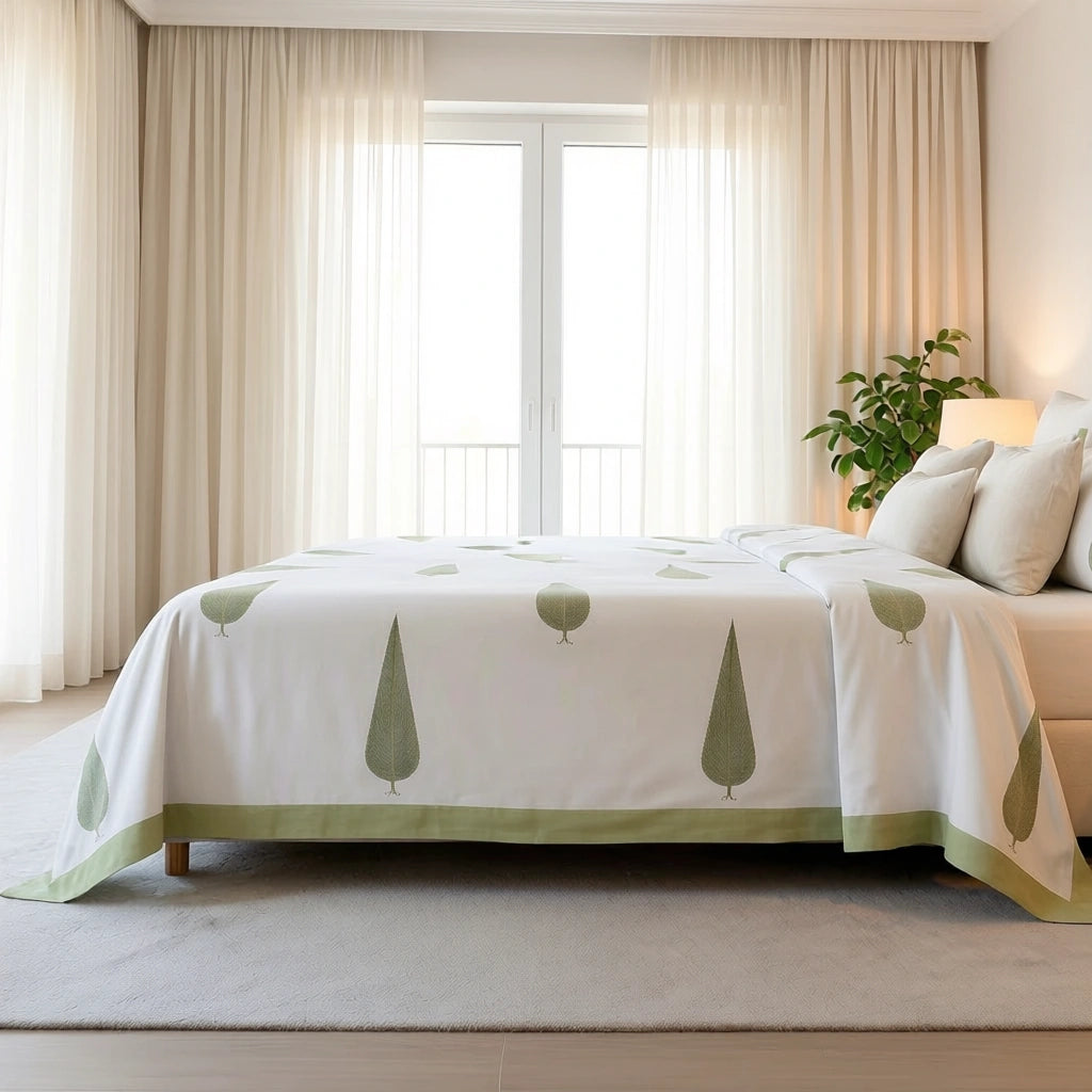 Percale King Size Sheet Set