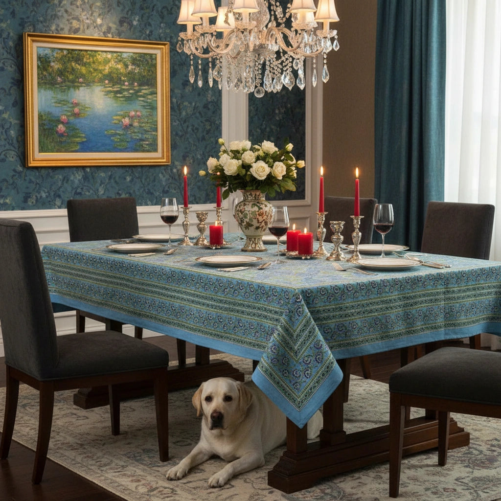 Generous Tablecloth For Large Tables | Kamal Aqua Gud 105995