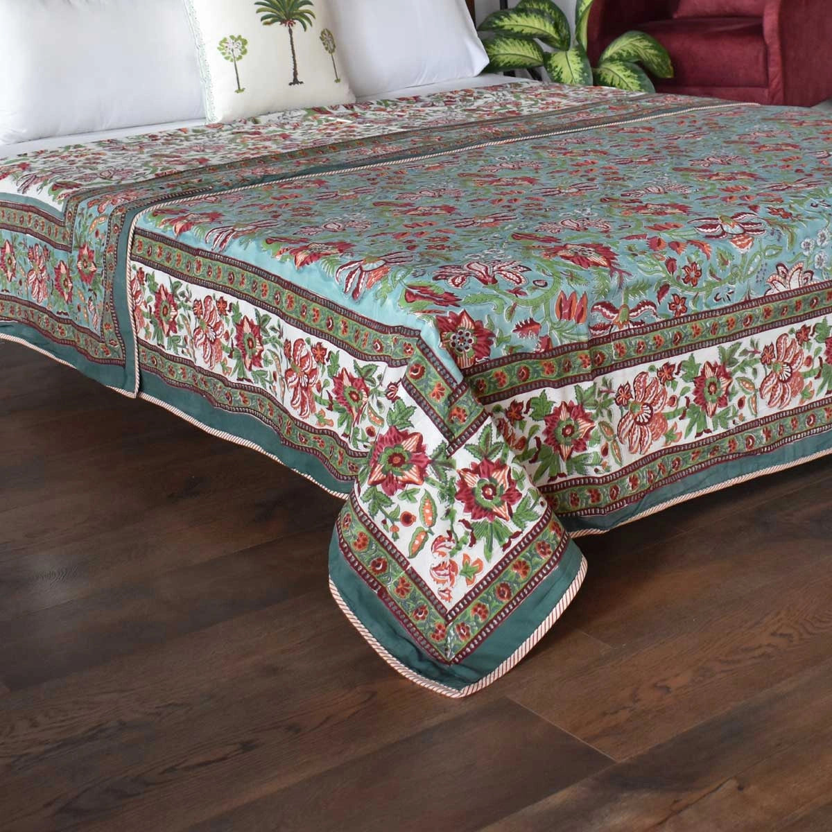 Light Weight Double Bed Dohar | Anarkali Green Gud 106821