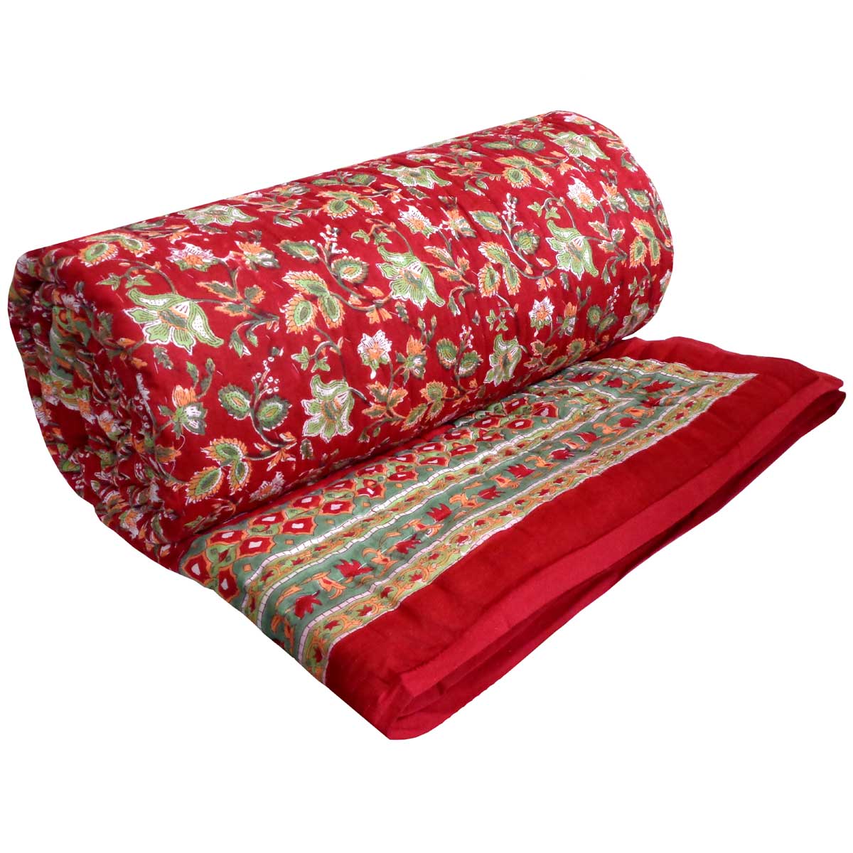 Jaipuri Razai Double Size | Apple Blossom 605165