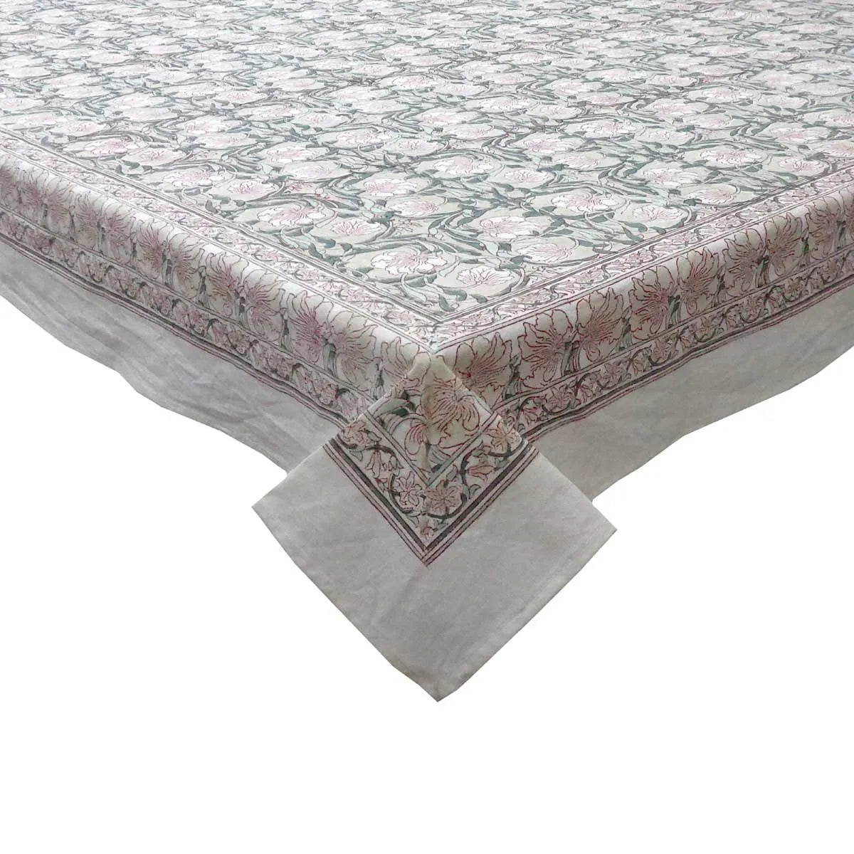 Cotton Tablecloth 4-6 Seater |  Bauhaus Beige Gud 505032