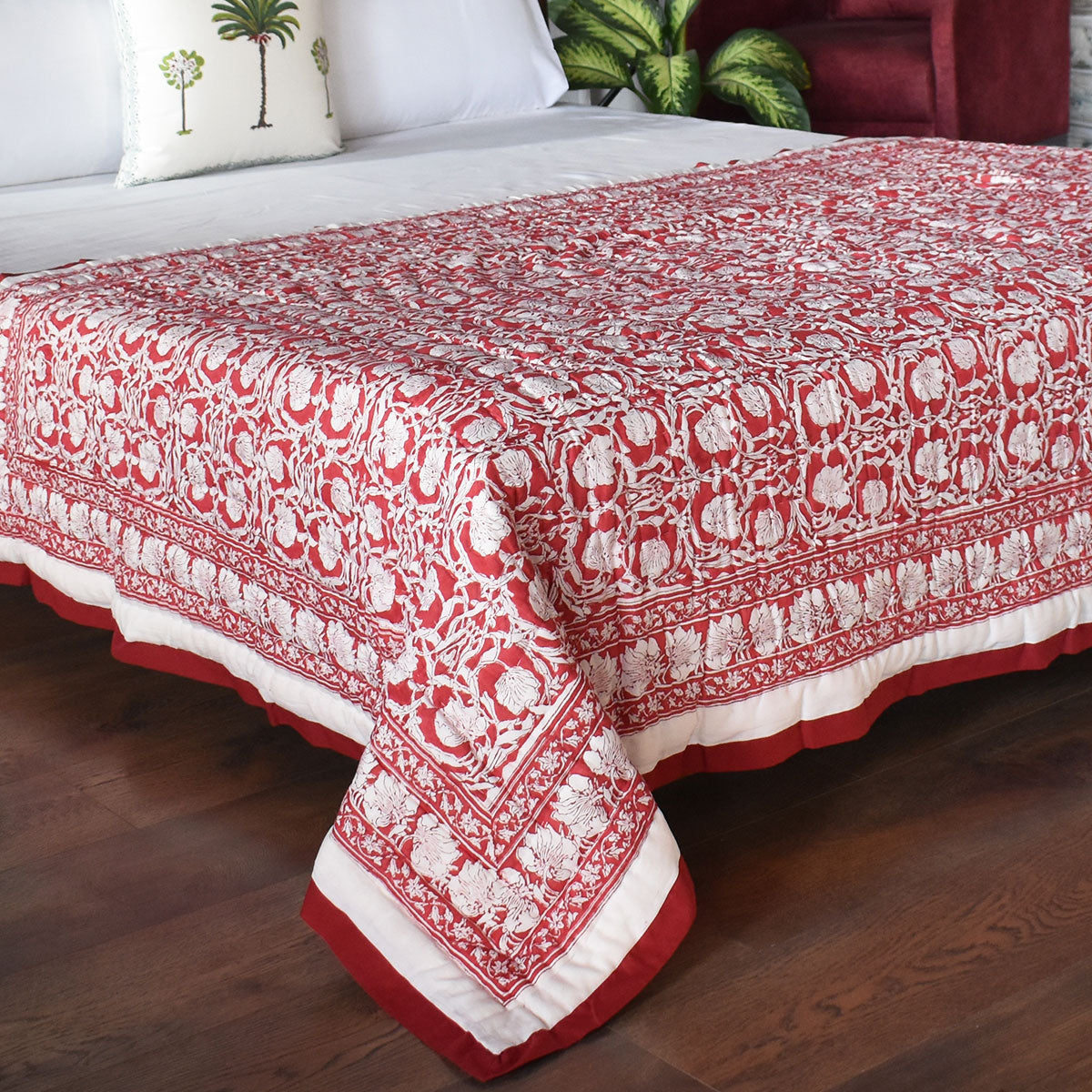 Jaipuri Razai With Natural Dyes Single | Bauhaus Lolipop 502191