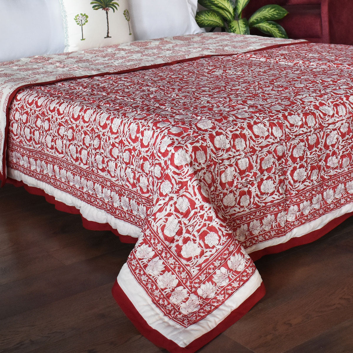 •	King Size Jaipuri Razai | Bauhaus Lolipop 502191